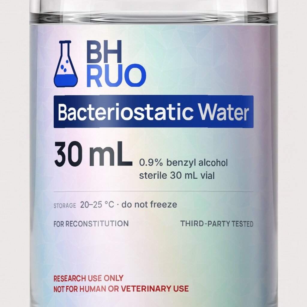 Bacteriostatic Water research vial