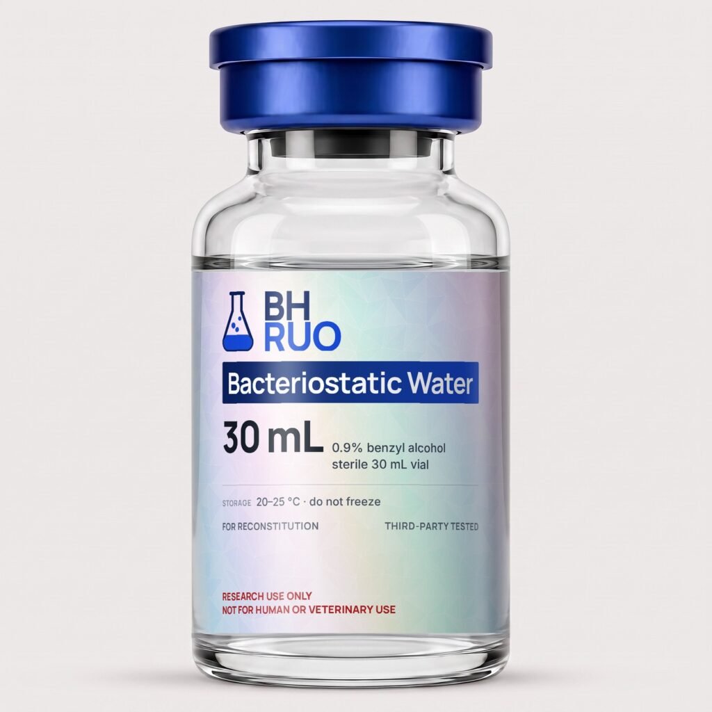 Bacteriostatic Water research vial