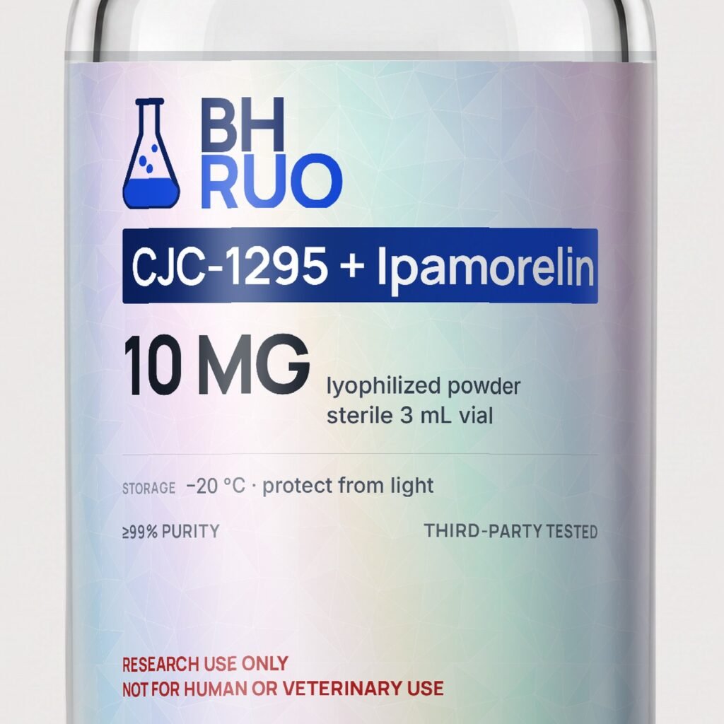 CJC 1295 no dac + Ipamorelin research vial