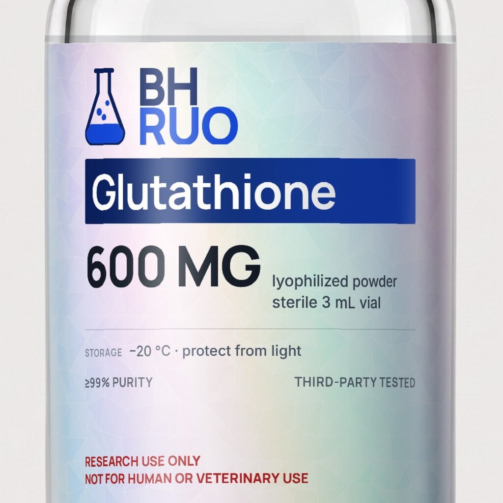 Glutathione research vial