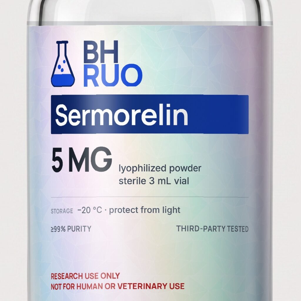 Sermorelin research vial
